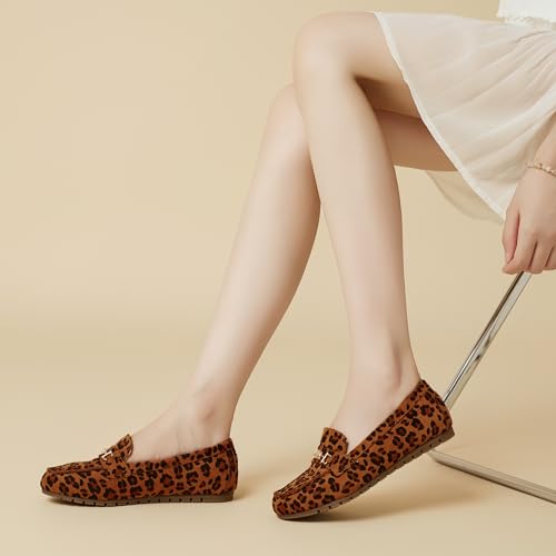 Image of Women's Loafer Shoes Leisure Slip On Work Shoes Comfort Walking Flats