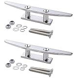 MIZUGIWA Mooring Boat Deck Cleats 6" 316 Stainless Steel Pack of 2…