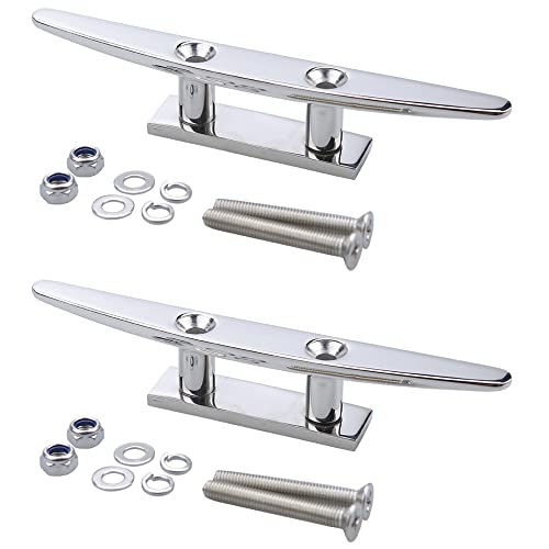 Mizugiwa Mooring Boat Deck Cleats 6" 316 Stainless Steel Pack Of 2… #TOP11