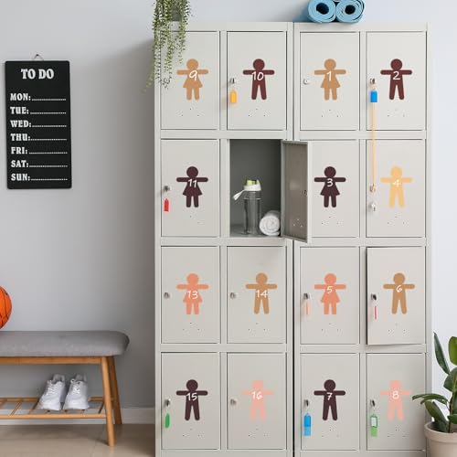 Découpes créatives multiculturelles en papier Geyee 108 pièces - 7
