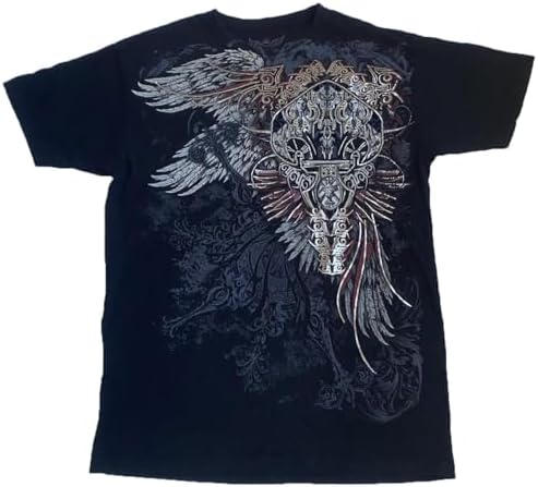 Y2K Grunge Graphic Tees for Teens Girl Vintage Fairy Grunge Emo Goth Short Sleeve Baggy T-Shirt Going Out Streetwear