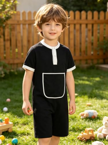 Oyolan Unisex Zestaw do pielęgnacji dzieci D/Pielęgnacja toalety, czarny, 5-6 lat