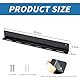 xyuayamz Brillenaufbewahrung Wand, Wandmontage Brillenhalter, Sonnenbrillen Organizer Wandmontage, Brillenablage Display zum Aufhängen der Brille Sonnenbrillen, Acryl, 1 Stück, Schwarz