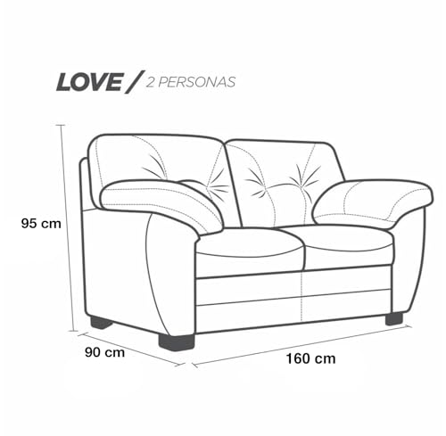 Lista de Love Seat Gris los 5 más buscados. 24 Imagen adicional
