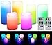 Produktbild Lunartec farbige LED Kerzen: 6er-Set dimmbare RGB-LED-Kerzen mit Timer & Fernbedienung, bunt, IP44 (Outdoor mit Timer, Garten-Kerze, Fernbedienungen)