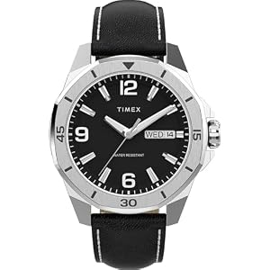 Timex Essex Men's 46mm Black Dial Watch - TW2W79800VQ