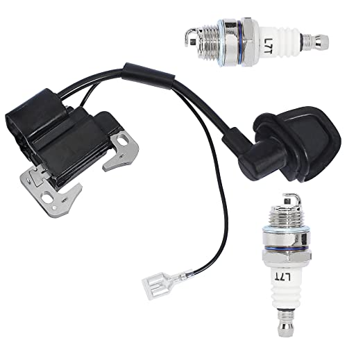 YOFMOO Ignition Coil Spark Plug for 33cc 43cc 47cc 49cc