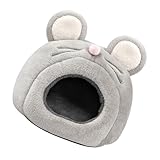 Protection coupe-vent : conçu pour bloquer les vents froids, ce nid assure que votre animal reste au chaud et en sécurité, nid de hamster portable, lit pour chinchilla