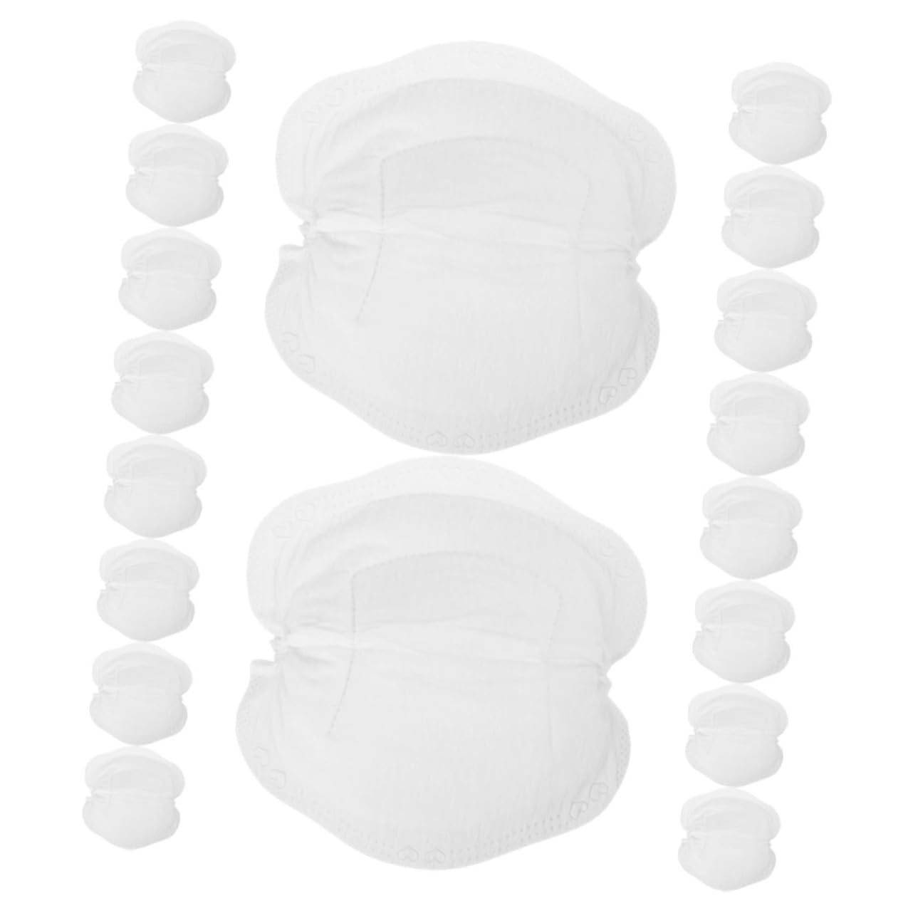 IWOWHERO 24pk Ultra-Absorbent Breast Pads Leakproof Maternity Pads Breathable Breast Cushion Disposable Maternity Mat