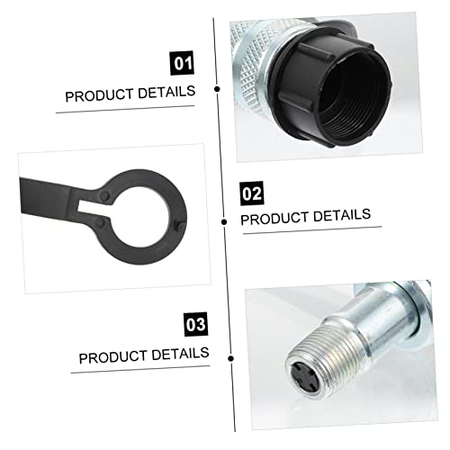 Connecteur hydraulique rapide en acier forgé et joint femelle haute pression robuste