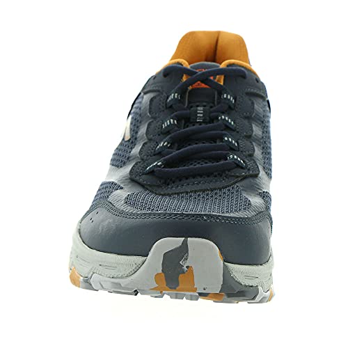 Skechers Men's GoRun Altitude - Trail Running Walking Hiking Shoe With Air Cooled Foam, Navy/Multi, 7