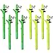 hocadon 8 Stk. Panda Gel Pen Black Ink Stifte, 0,5 mm Kawaii Panda Gelschreiber, Niedliche Stifte Kawaii Pens Fun Pens für Kinder, Studenten, Erwachsene, Schule und Büro