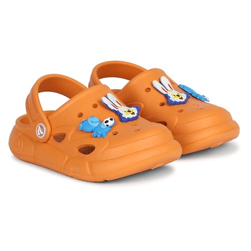 Image of Aqualite Kids Clog Shoes for Boys & Girls /Outdoor Sandals Clogs for Kids, Slingback Clog Shoes, Stylish Clogs for Kids