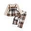 Plaid Brown