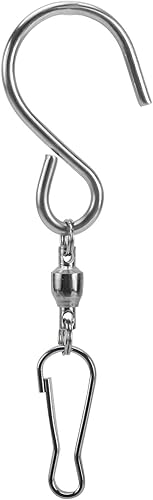 Miniatura 5 de Cadena colgante y ganchos giratorios, 3 cadenas colgantes de 3 puntos, 4 cadenas rectas, 8 ganchos giratorios para colgar plantas, macetas, cestas y