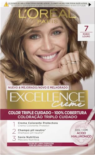 L´ORÉAL PARIS Excellence Creme Tinte Permanente - Tono 7 Rubio