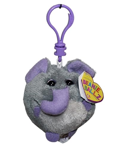 Ty Beanie Ballz - Thunder the Elephant Clip