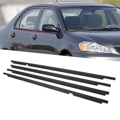 Burlete para ventana de coche contra goteras en Toyota Corolla 2003-2008 2