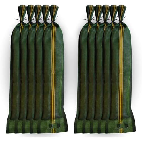 10x Brandengel® 3-Tragegriffe Sandsack Silosandsack mit Zugband 25x100cm Sandsäcke f. Hochwasser zum befüllen beschwerung Wassersperre UV-beständig Silosäcke THW Feuerwehr Silosandsäcke Standboxsäcke