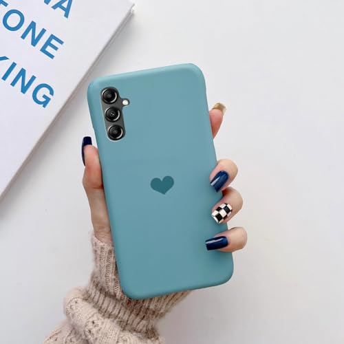 Image of COLORflow Back Cover Compatible with Samsung Galaxy A14 5G / 4G | Pastel Hearts Color Customized Back Cover Compatible with Samsung Galaxy A14 5G / 4G