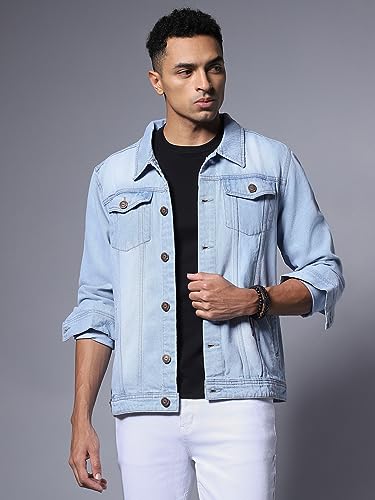 Image of HIGH Star Men's Denim Standard Length Jackets