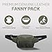 TheAntiq Genuine Leather Crossbody Bags for Women Travel - Genuine Leather Sling Bag, Mens Belt Pouch, Hip Bags With Adjustable Strap, Unique Green Fanny Packs for Women Fashionable for Everyday Use