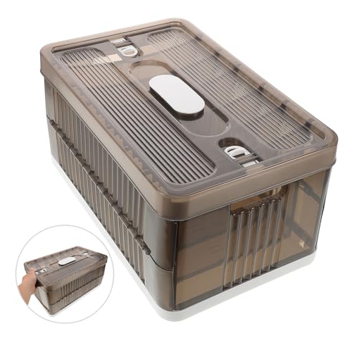 Boîte de rangement pliable pour optimiser les étagères de la chambre