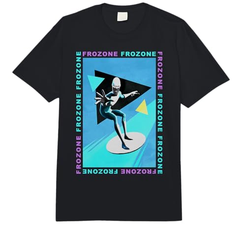 Disney Pixar The Incredibles 2 Frozone Retro Portrait Comfort Colors Adult Heavyweight T-Shirt