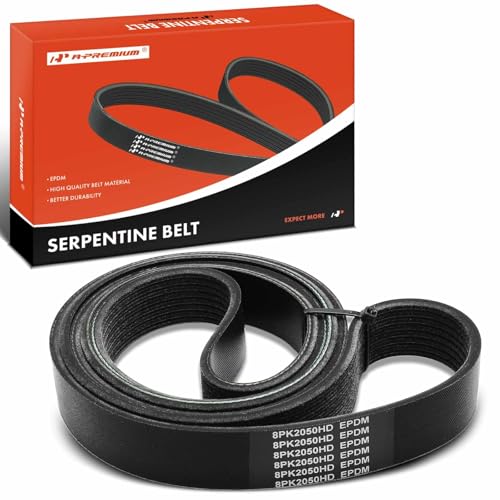 Courroie serpentine robuste anti-rupture pour camions Peterbilt, Kenworth et Ford F-250