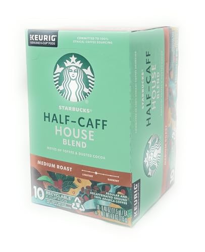 Starbucks Half Caff &ndash; 10ct K-Cup