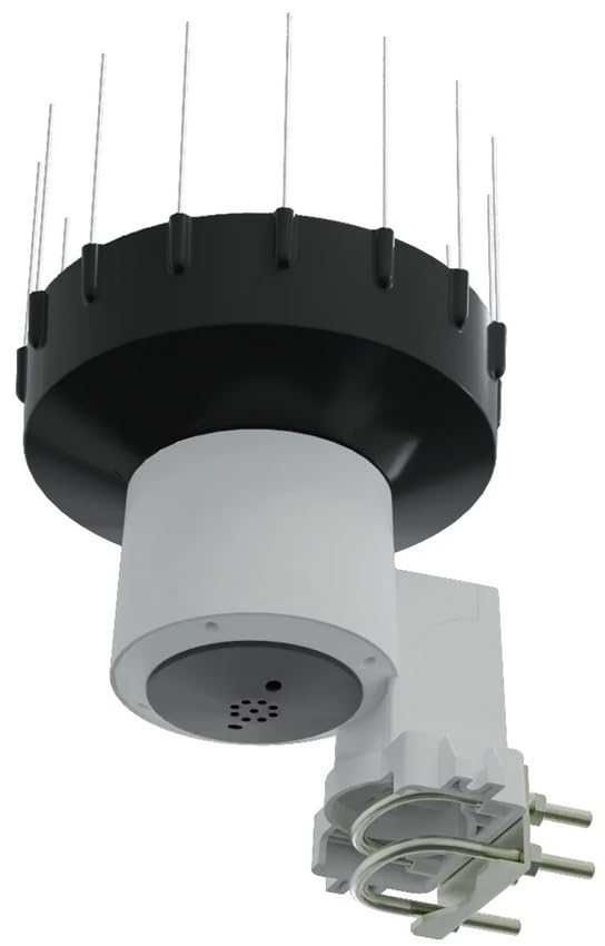 froggit DP80 PRO Drahtloser selbstentleerender Regenmesser-Sensor mit neuen 3,5cm erhöhten Regentrichter inklusive Vogelabwehr