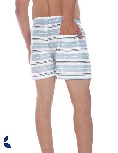 Image of Cotton Boxer Shorts for Men, Breathable, Comfortable & Lightweight (Pack of 2)