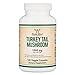 Turkey Tail Mushroom Supplement (120 Capsules - 2 Month Supply) (Coriolus Versicolor) Comprehensive Immune System Support, Organic, Non-GMO, Gluten Free, Made in the USA by Double Wood Supplements