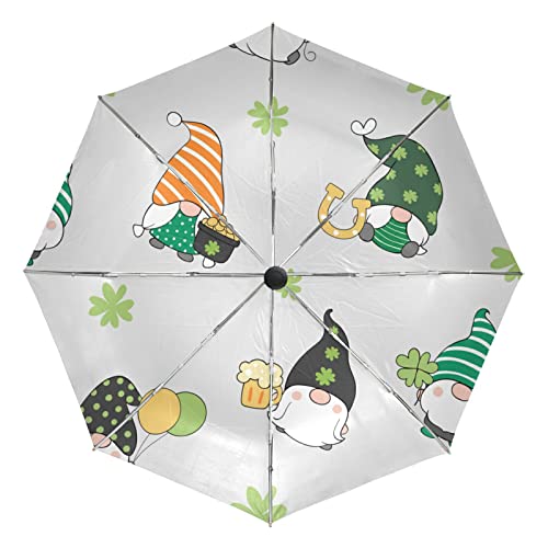 Parapluies pour Homme Femme Noël - Parapluie Pliant Automatique Coupe-Vent Ultra-léger Voyage