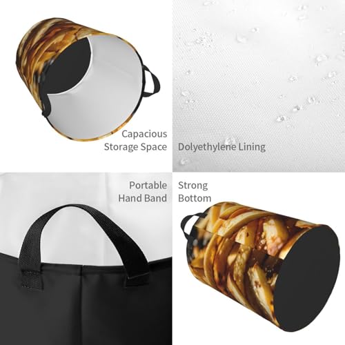 Panier à linge Fast Food grand format pour rangement chambre