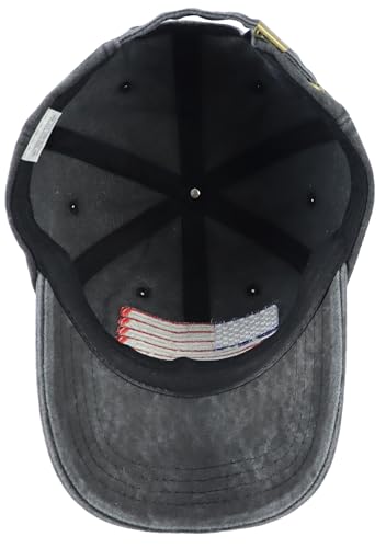 Image of American Golf USA Flag Hat for Men Women, Vintage Adjustable Cotton Golfing Baseball Cap