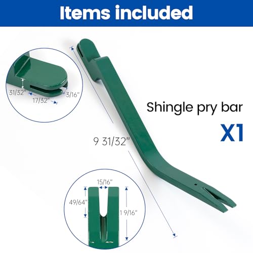 Muzata Roof Shingle Removal Pry Bar