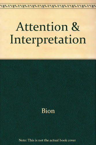Attention and Interpretation 0876686757 Book Cover