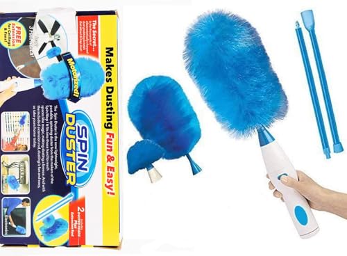 360 ° Spin Hurricane Adjustable Electric Feather Duster