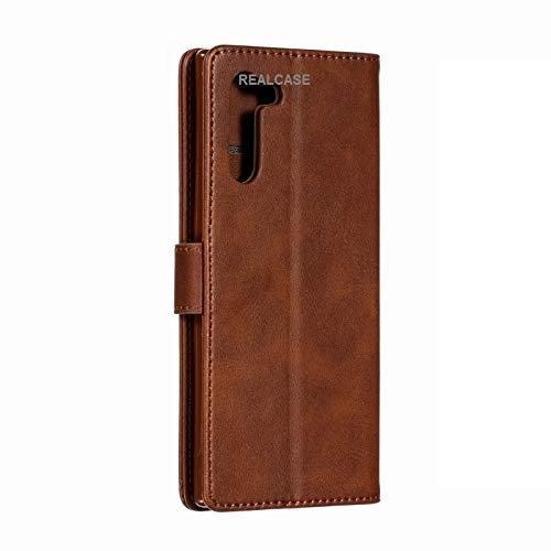 Realcase Oppo F15 Back Cover Ultra Slim Premium Pu Leather