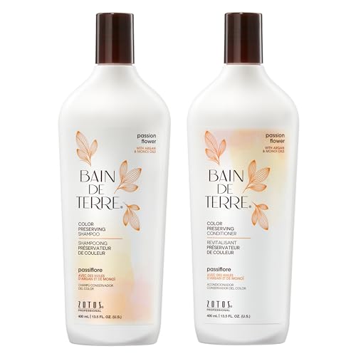 Bain de Terre Passion Flower Color Preserving Shampoo & Conditioner Set