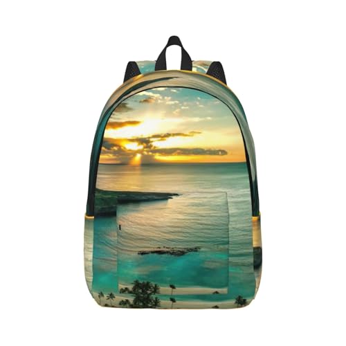 Sac à dos en toile OdDdot évite les chocs de votre ordinateur 15" avec son espace rembourré M