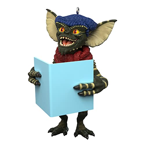 Hallmark Keepsake Plastic Christmas Ornament 2022, Gremlins Caroling Gremlin