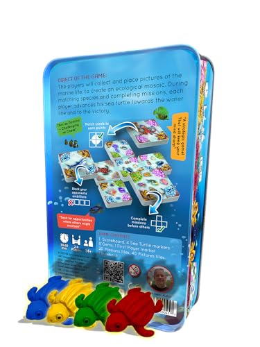 ECO CORAL REEF Deluxe Edition | Strategic Tile-Laying Board Game | Tile Placement Tabletop Game - Thumbnail 2