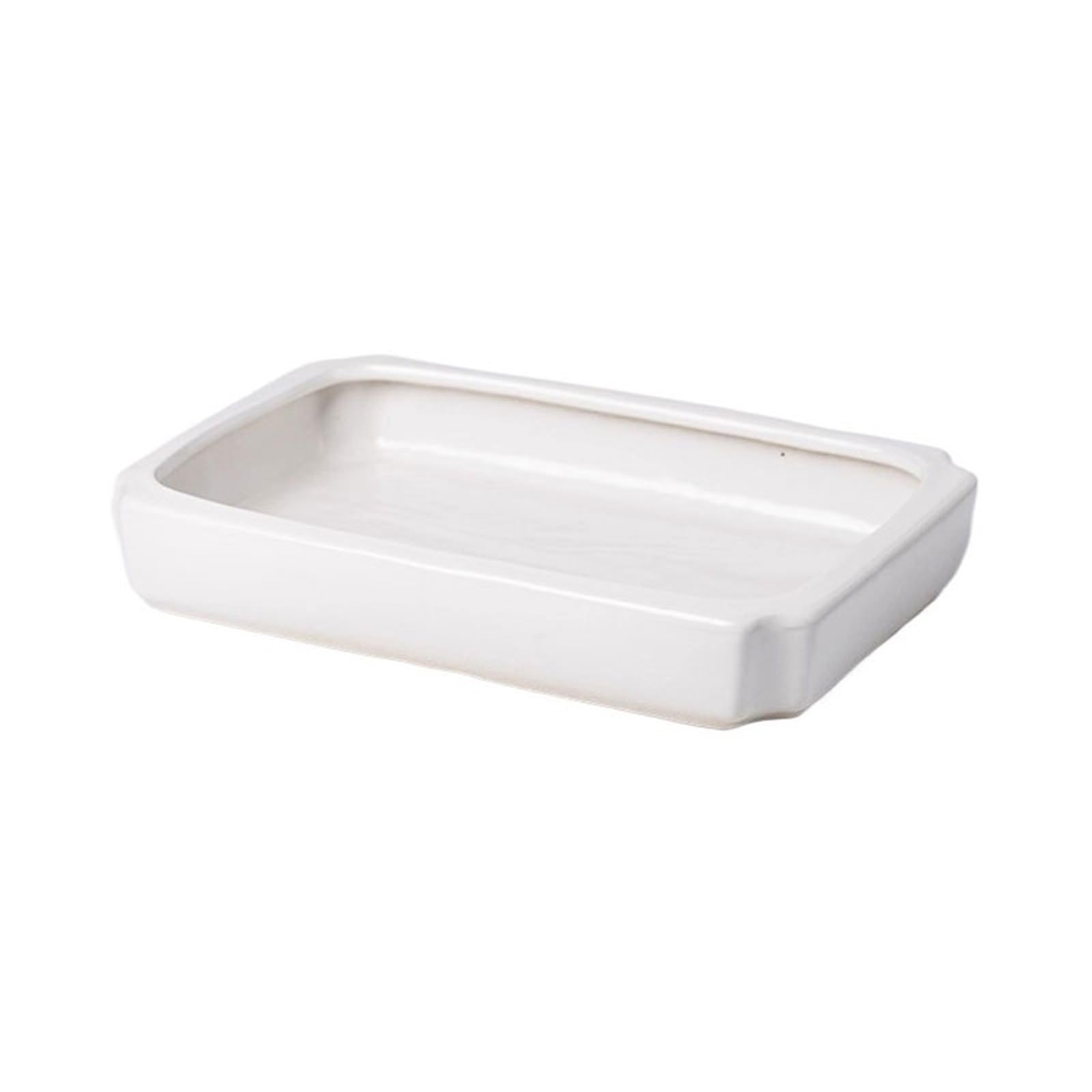 K5C7S3W9D6 plant dish saucer Chinese Ceramic Flower Pot Drip Tray Rectangular Floral Arrangement Saucer