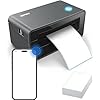 iDPRT Impresora de etiquetas de envío 4 x 6, impresora térmica Bluetooth de etiquetas para pequeñas empresas y paquete de envío, compatible con Android, iPhone, Windows, macOS, ampliamente utilizada para Amazon, Shopify, Ebay (renovada)