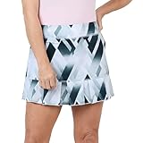 SOFIBELLA UV Colors 14 Inch Womens Tennis Skirt - Raute/S