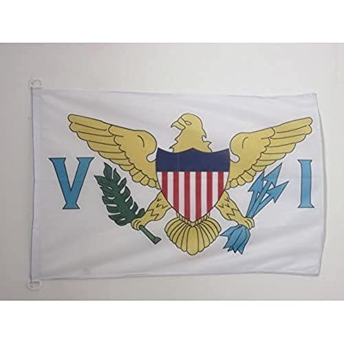 AZ FLAG, Virgin Islands of the United States Flag, 2x3 Ft, For Outdoor