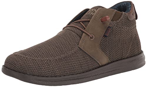 Nunn Bush Men's Brewski Knit 2.0 Moccasin Toe Chukka Athletic Inspired Boot Ankle