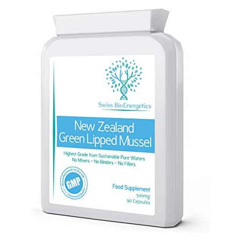 Green Lipped Mussel 500mg 90 Capsules - sustainably sourced from Pure New Zealand Waters, expertly extracted Using CO2 - No Mixers - No Binders - No fillers Cover